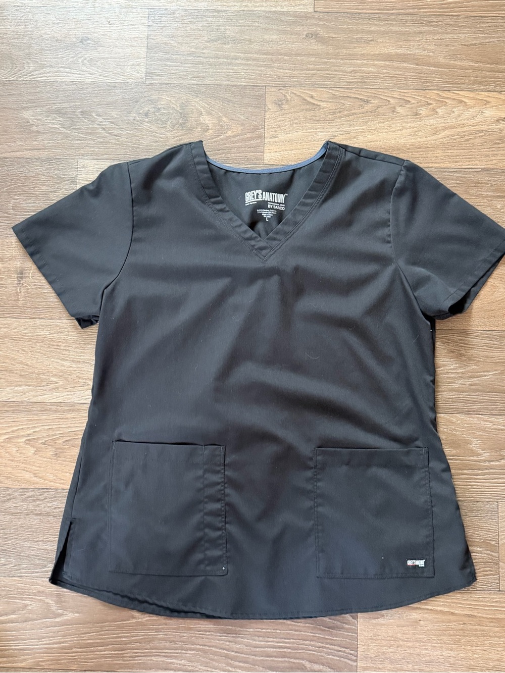 Grey's Anatomy by Barco Professional Wear Scrub Top Size Large